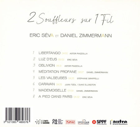 2 souffleurs sur 1 fil - Front Cover