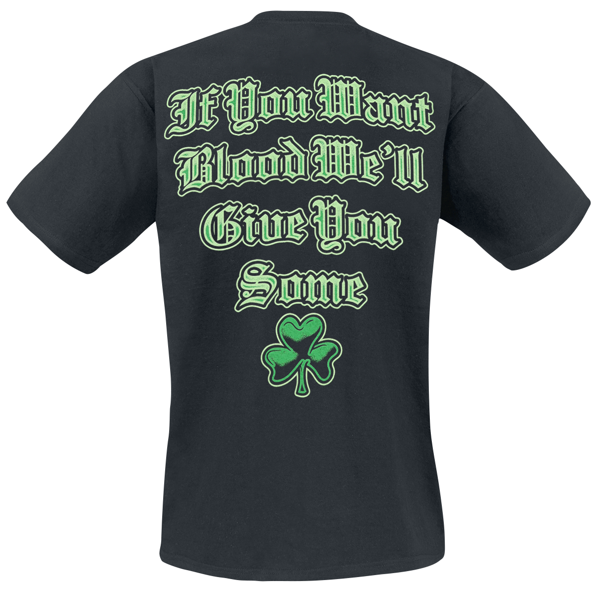 T-Shirt Manches courtes  de Dropkick Murphys - Boston Irish Heart - S à 5XL - pour Homme - noir - Dropkick Murphys - View 2