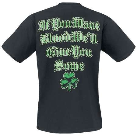 T-Shirt Manches courtes  de Dropkick Murphys - Boston Irish Heart - S à 5XL - pour Homme - noir - Dropkick Murphys - View 2