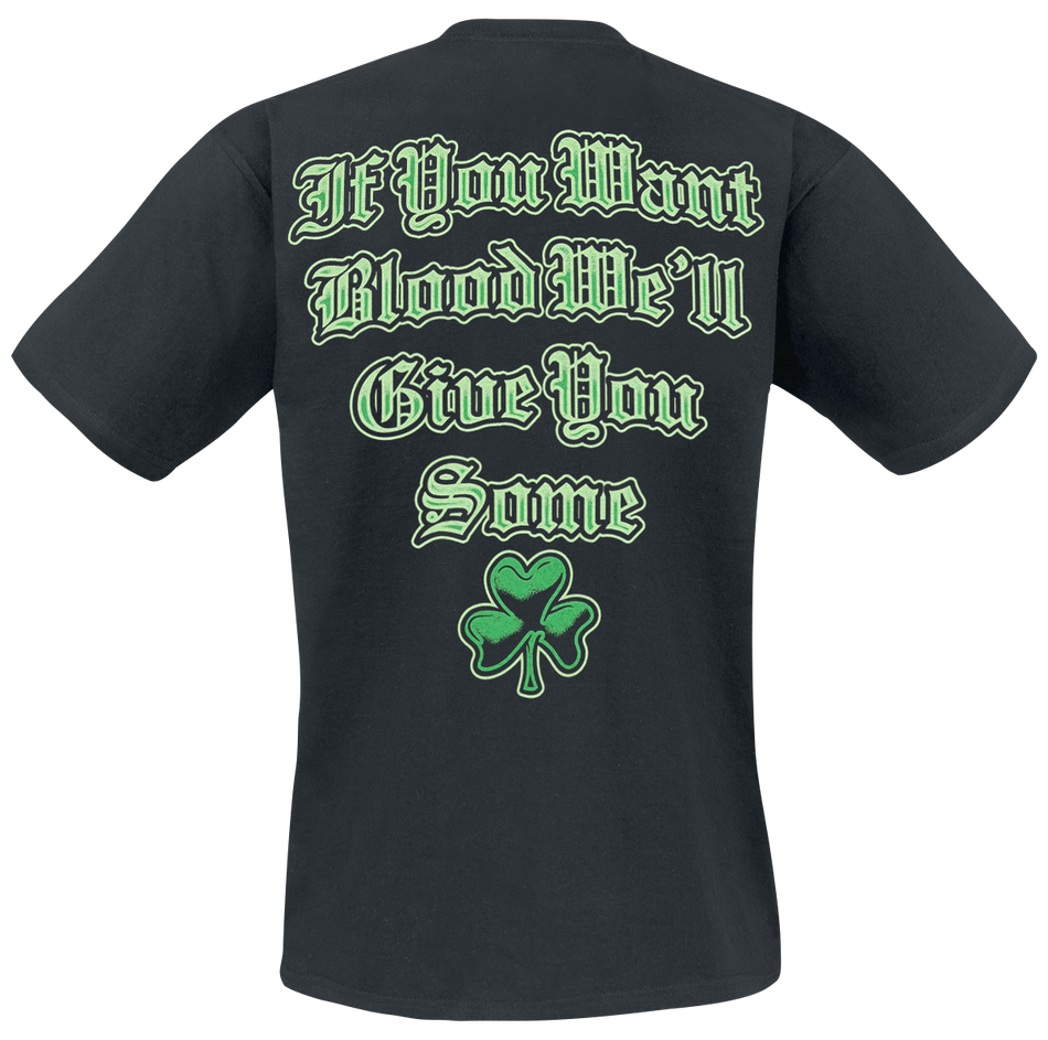 T-Shirt Manches courtes  de Dropkick Murphys - Boston Irish Heart - S à 5XL - pour Homme - noir - Dropkick Murphys - View 2