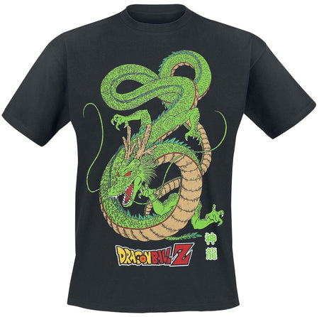 T-Shirt Manches courtes  de Dragon Ball - Dragon Ball Z - Shenron - S à XXL - pour Unisexe - noir - Dragon Ball
