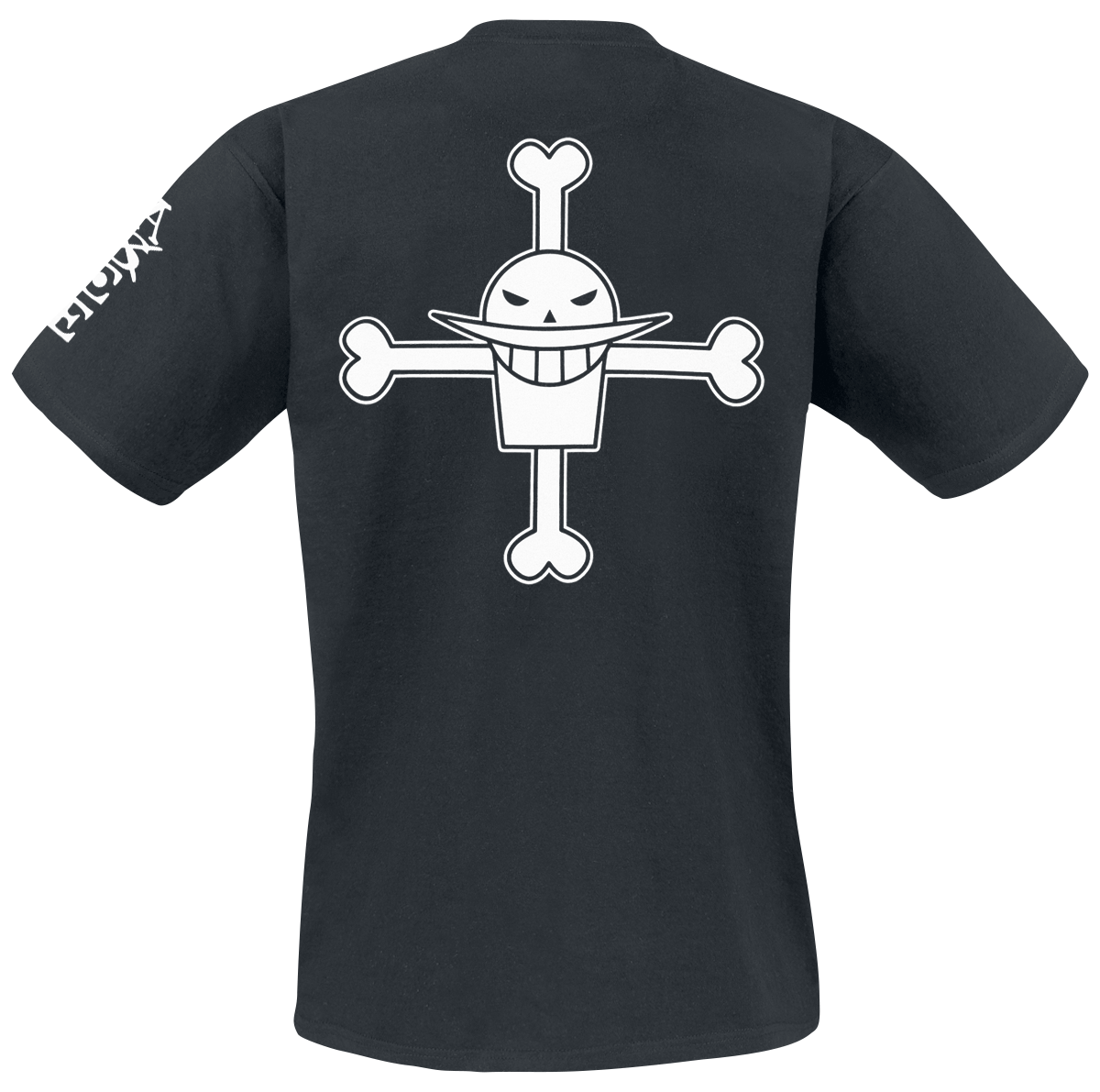 T-Shirt Manches courtes  de One Piece - Ace - S à XXL - pour Homme - noir - One Piece - View 2