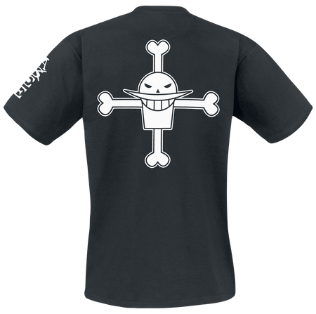 T-Shirt Manches courtes  de One Piece - Ace - S à XXL - pour Homme - noir - One Piece - View 2