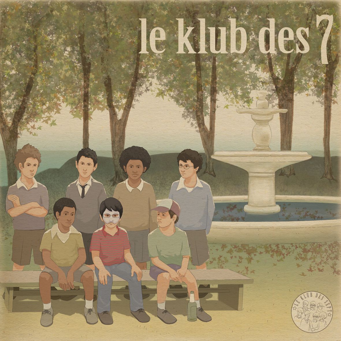 LE KLUB DES 7 (vinyl) - Front Cover