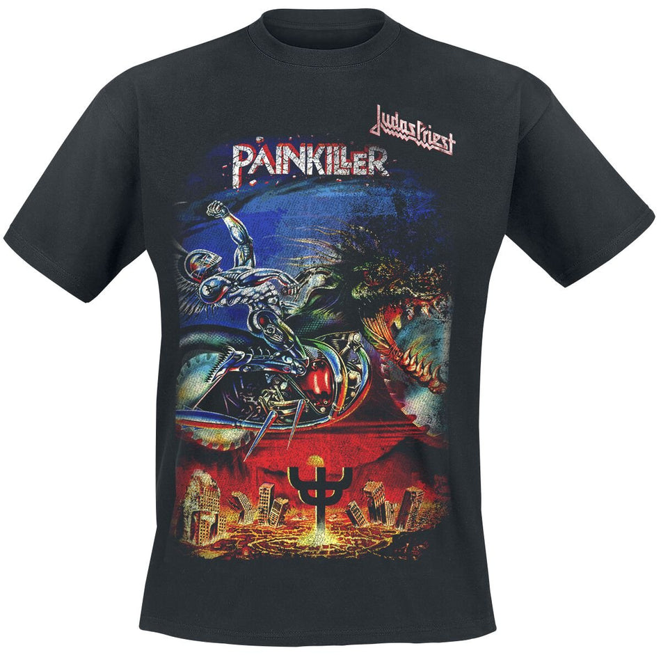 T-Shirt Manches courtes  de Judas Priest - Painkiller - S à XXL - pour Homme - noir - Judas Priest