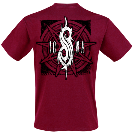 T-Shirt Manches courtes  de Slipknot - Goat - S à XXL - pour Homme - rouge - Slipknot - View 2