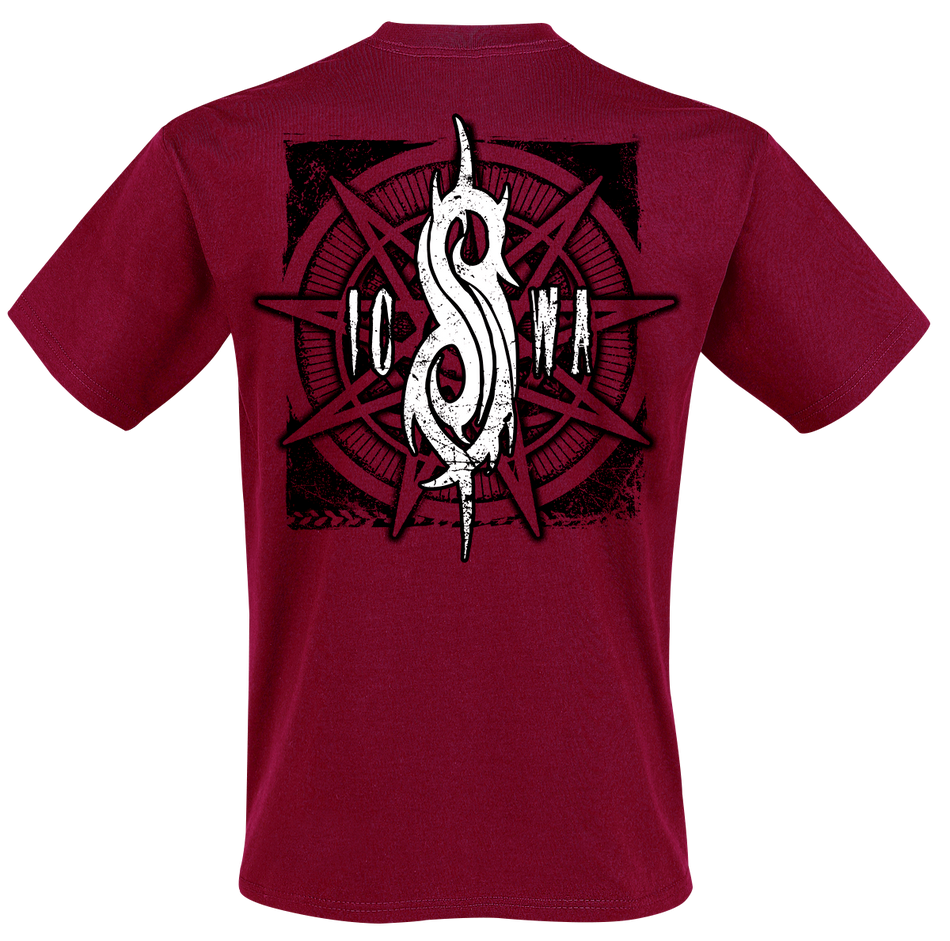T-Shirt Manches courtes  de Slipknot - Goat - S à XXL - pour Homme - rouge - Slipknot - View 2