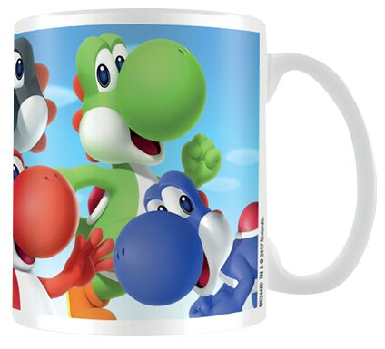 Mug Gaming de Super Mario - Yoshi - pour Unisexe - blanc - Super Mario