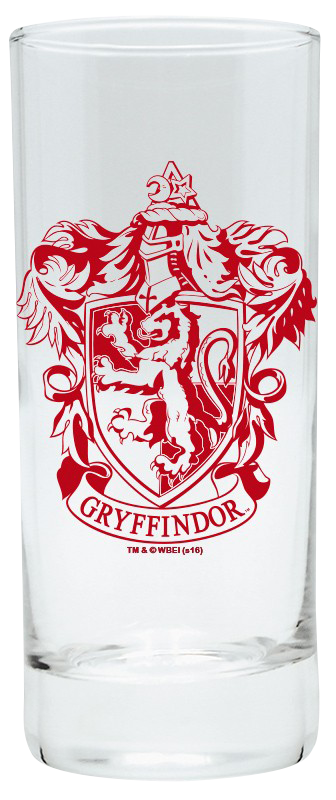 Verre  de Harry Potter - Poudlard, Serpentard & Gryffondor - pour Indifférent - transparent - Harry Potter - View 2
