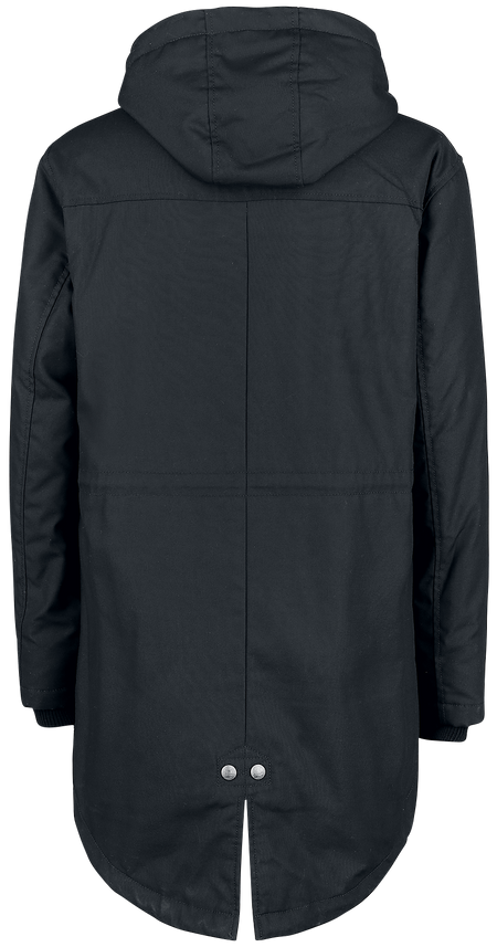 Veste d'hiver  de Brandit - Parka Doublée Marsh Lake - S à XXL - pour Homme - noir - Brandit - View 2