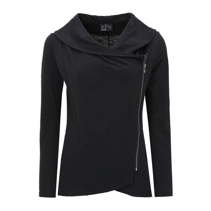 Gilets & Ponchos  de Forplay - Pull Asymétrique - S à XXL - pour Femme - noir - Forplay