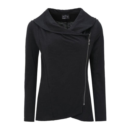 Gilets & Ponchos  de Forplay - Pull Asymétrique - S à XXL - pour Femme - noir - Forplay