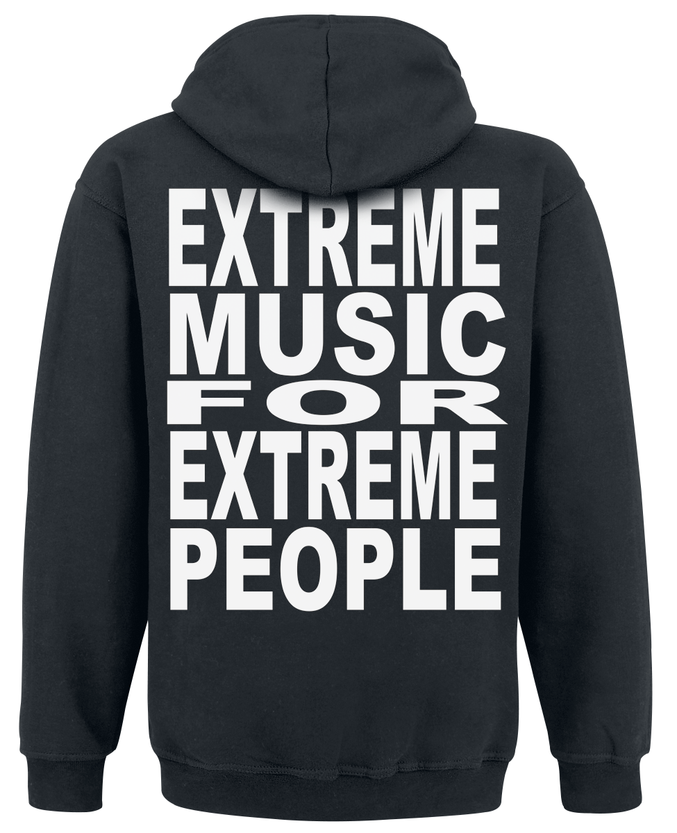 Sweat-shirt zippé à capuche  de Morbid Angel - Extreme Music - M à XXL - pour Homme - noir - Morbid Angel - View 2