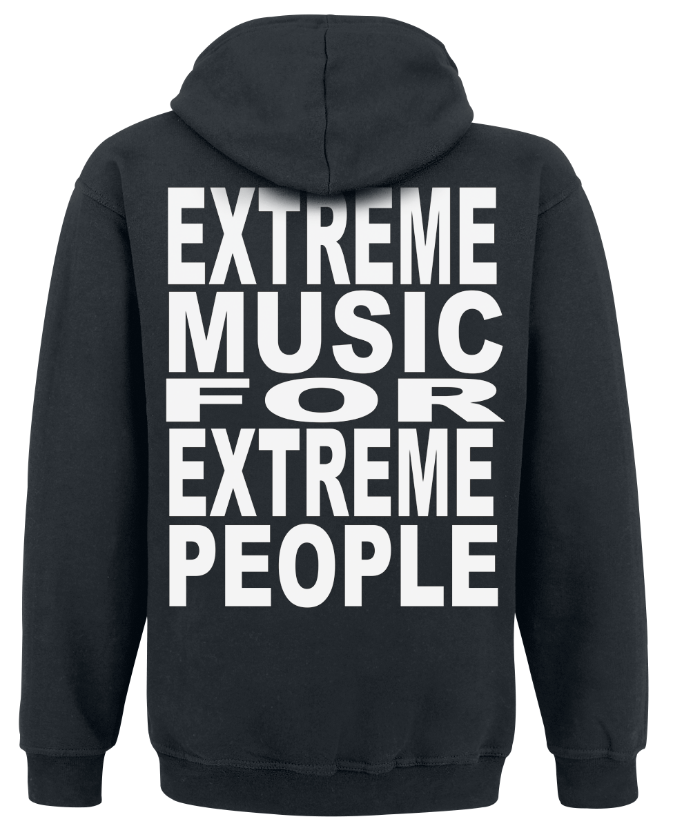Sweat-shirt zippé à capuche  de Morbid Angel - Extreme Music - M à L - pour Homme - noir - Morbid Angel - View 2
