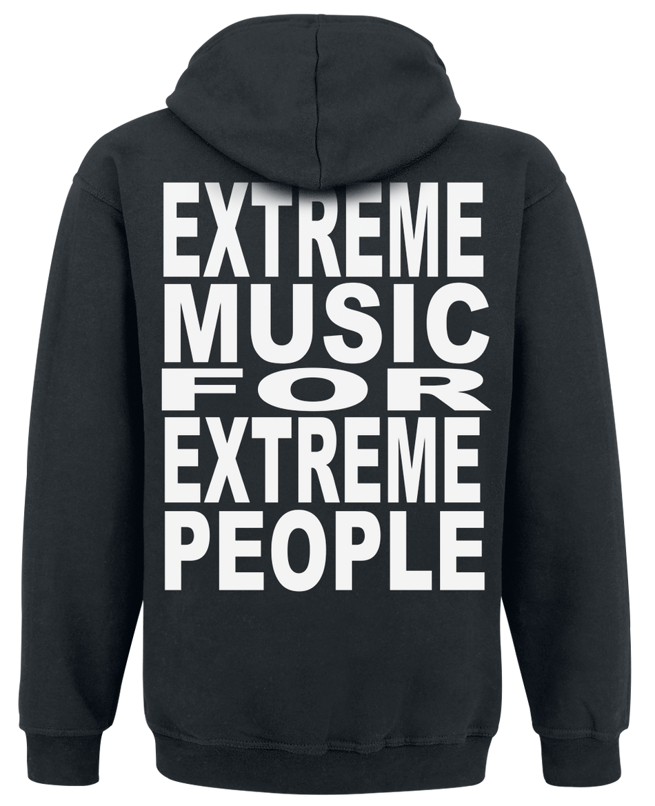 Sweat-shirt zippé à capuche  de Morbid Angel - Extreme Music - M à XXL - pour Homme - noir - Morbid Angel - View 2