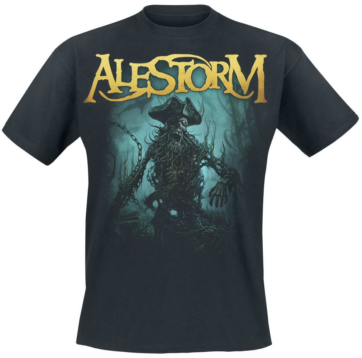T-Shirt Manches courtes  de Alestorm - No grave but the sea - S à XXL - pour Homme - noir - Alestorm