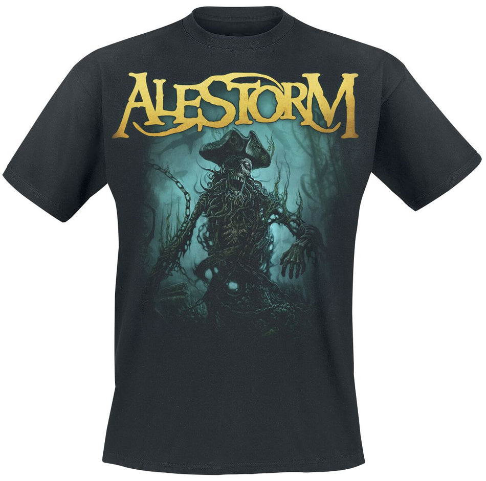 T-Shirt Manches courtes  de Alestorm - No grave but the sea - S à XXL - pour Homme - noir - Alestorm