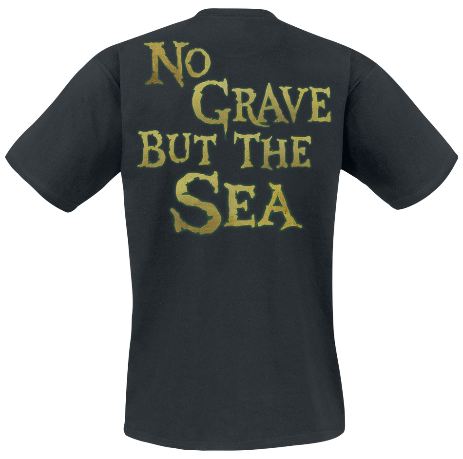 T-Shirt Manches courtes  de Alestorm - No grave but the sea - S à XXL - pour Homme - noir - Alestorm - View 2