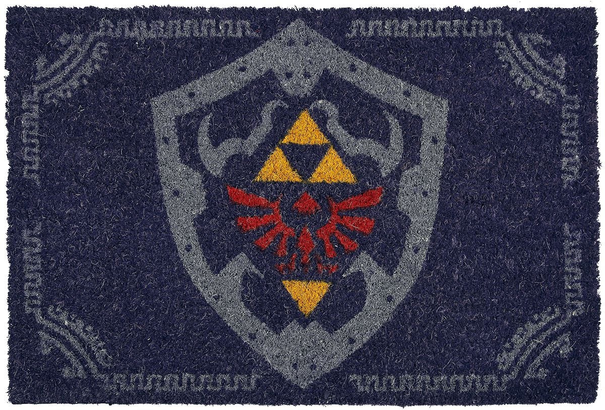 Paillasson Gaming de The Legend Of Zelda - Hylian Shield - pour Indifférent - multicolore - The Legend Of Zelda