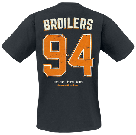 T-Shirt Manches courtes  de Broilers - League Of Its Own - M à XXL - pour Homme - noir - Broilers - View 2