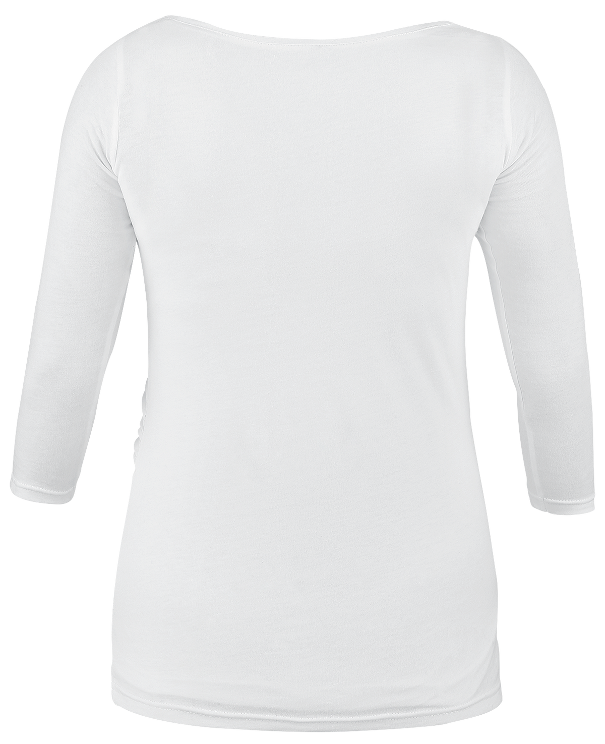 T-shirt manches longues Fun de Vêtements de maternité - Baby On Board Longsleeve - S à 3XL - pour Femme - blanc - Vêtements de maternité - View 2