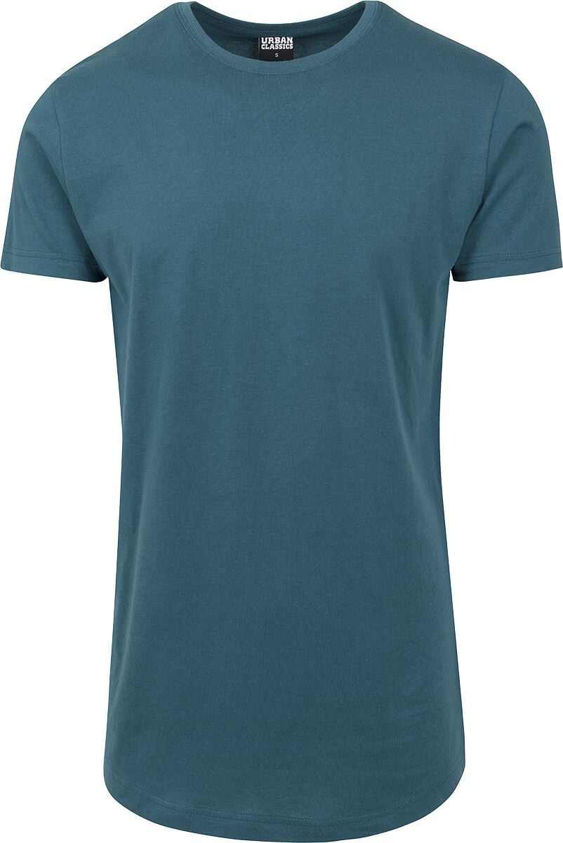 T-Shirt Manches courtes  de Urban Classics - T-shirt Long - S à XL - pour Homme - pétrole - Urban Classics