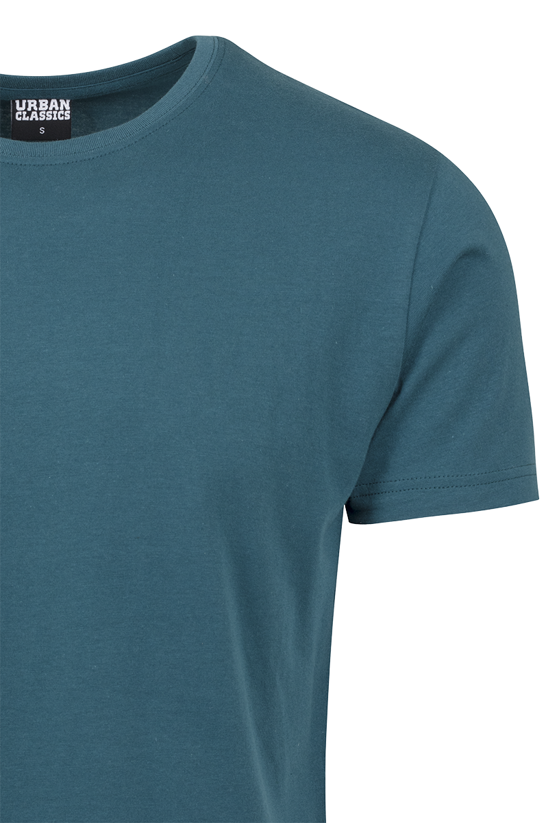 T-Shirt Manches courtes  de Urban Classics - T-shirt Long - S à 4XL - pour Homme - pétrole - Urban Classics - View 2