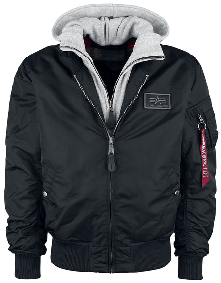 Bomber  de Alpha Industries - MA-1-D-Tec - S à 3XL - pour Homme - noir - alpha industries