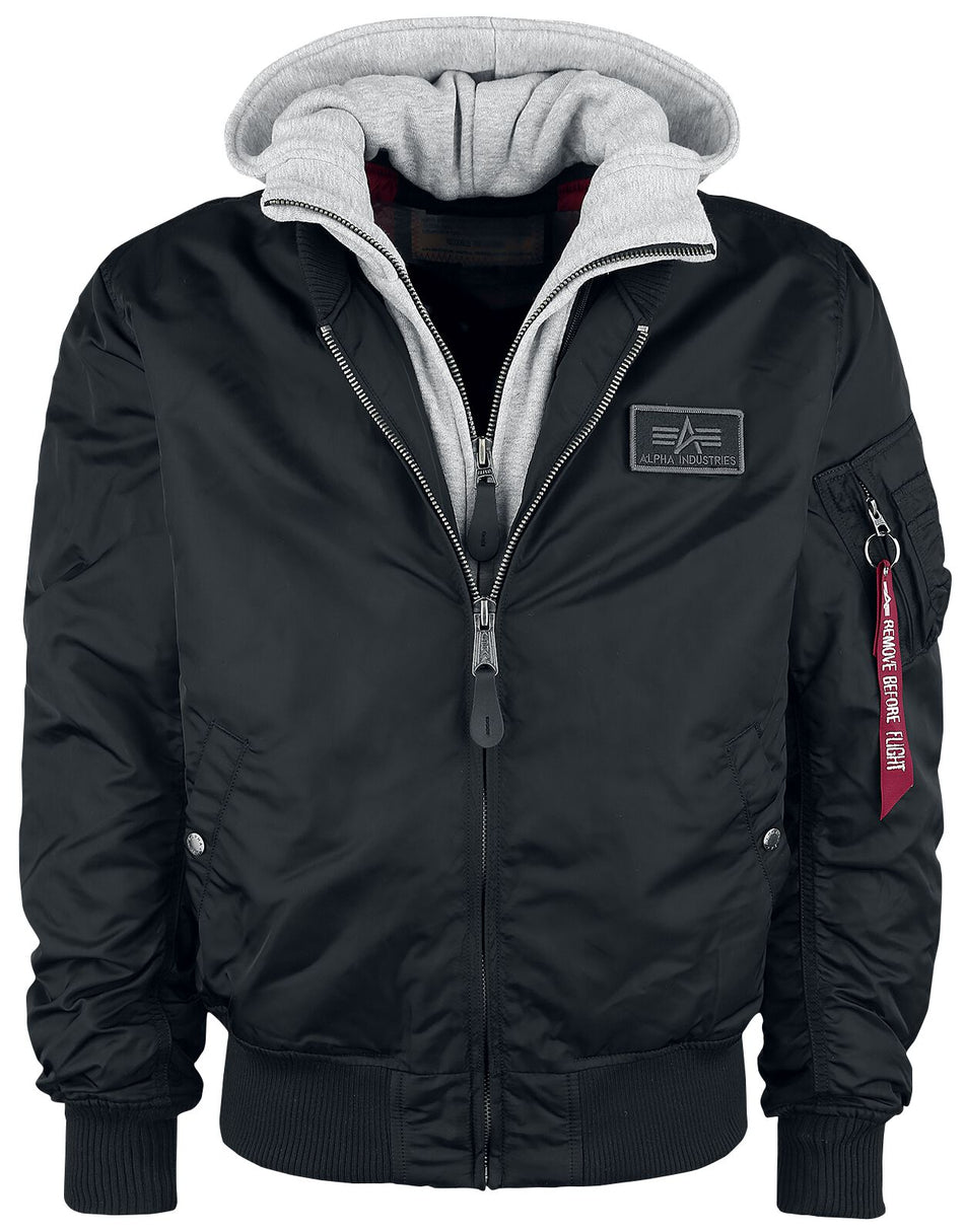 Bomber  de Alpha Industries - MA-1-D-Tec - S à 3XL - pour Homme - noir - alpha industries