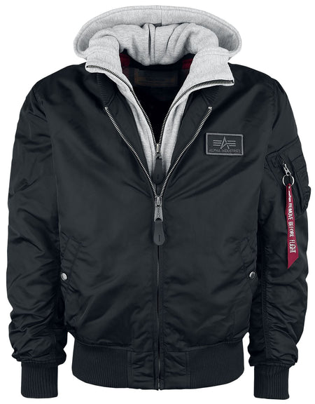 Bomber  de Alpha Industries - MA-1-D-Tec - S à 3XL - pour Homme - noir - alpha industries
