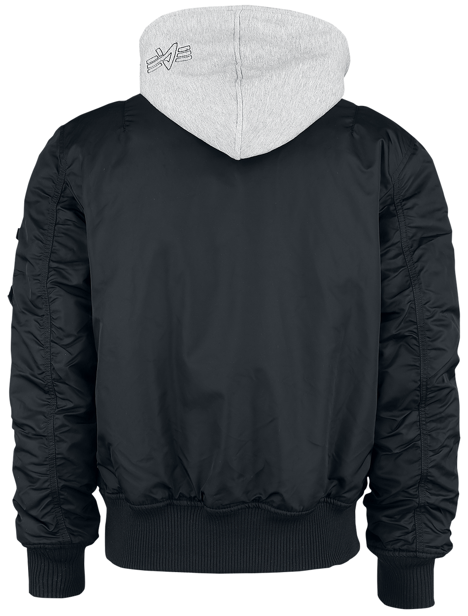 Bomber  de Alpha Industries - MA-1-D-Tec - S à 3XL - pour Homme - noir - alpha industries - View 2