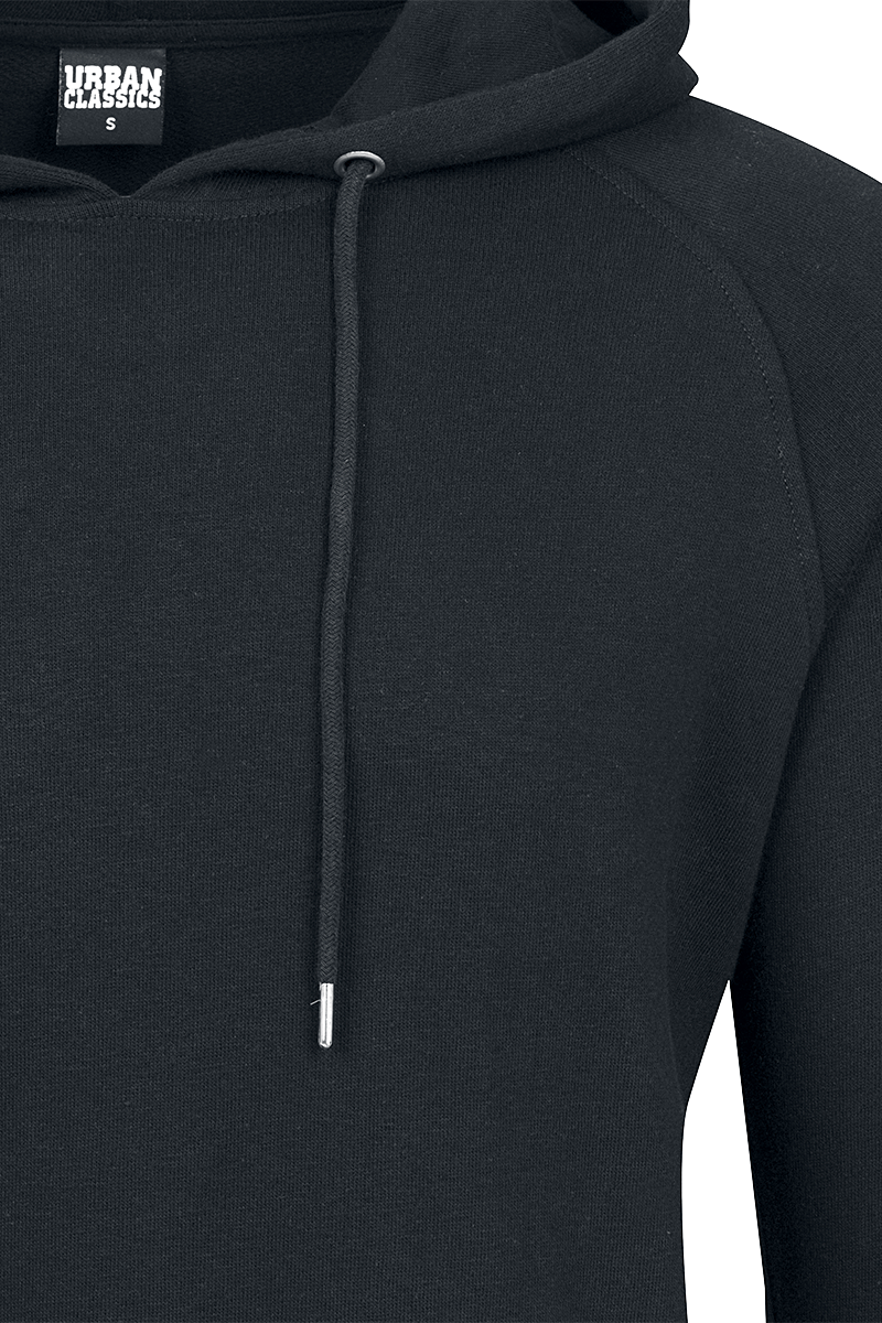 Sweat-shirt à capuche  de Urban Classics - Sweat long Terry - S à M - pour Homme - noir - Urban Classics - View 2
