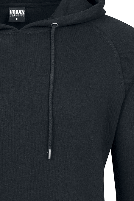 Sweat-shirt à capuche  de Urban Classics - Sweat long Terry - S à M - pour Homme - noir - Urban Classics - View 2