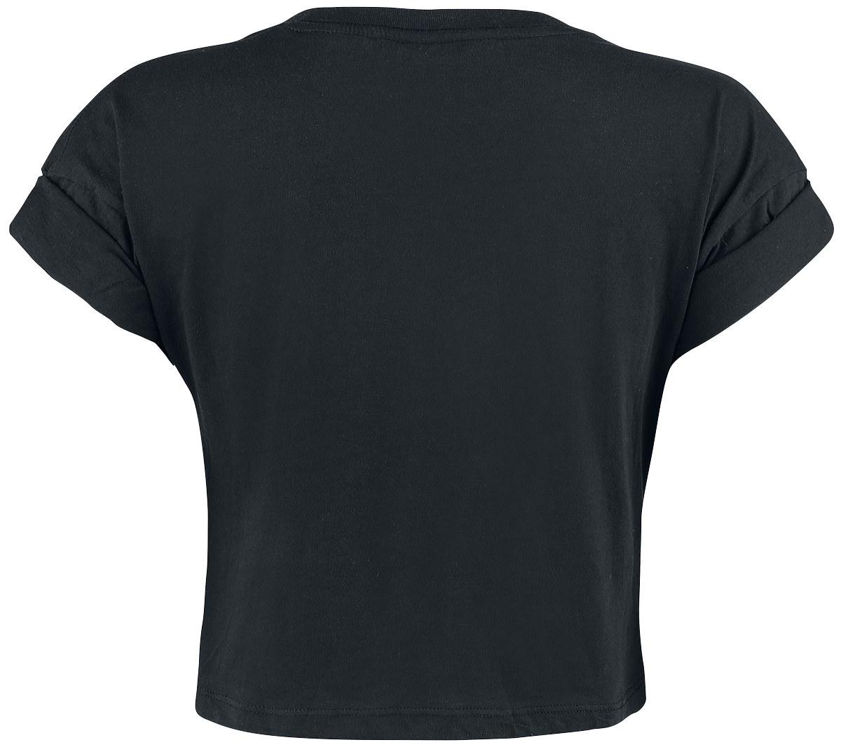 Top Fun de Slogans - Go To Hell Cropped Top - S à L - pour Femme - noir - Slogans - View 2