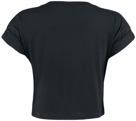 Top Fun de Slogans - Go To Hell Cropped Top - S à L - pour Femme - noir - Slogans - View 2
