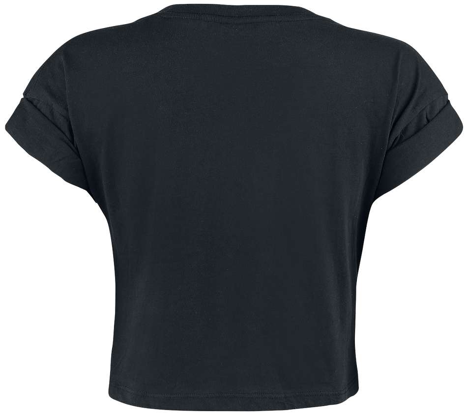 Top Fun de Slogans - Go To Hell Cropped Top - S à L - pour Femme - noir - Slogans - View 2