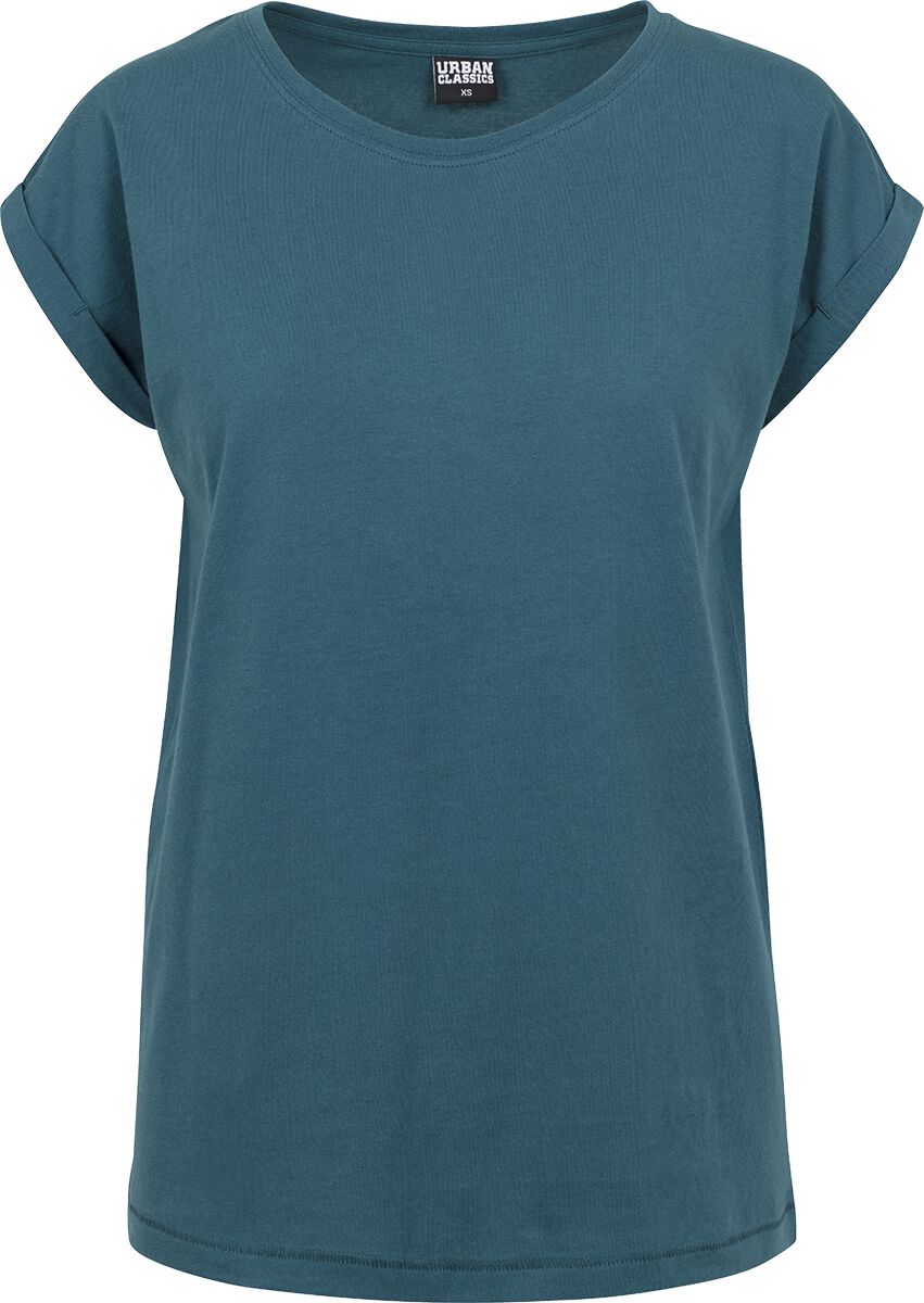 T-Shirt Manches courtes  de Urban Classics - T-shirt Manches Larges Femme - XS à 5XL - pour Femme - pétrole - Urban Classics