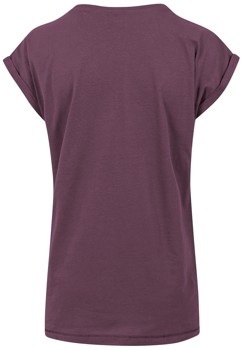 T-Shirt Manches courtes  de Urban Classics - T-shirt Manches Larges Femme - XS à 4XL - pour Femme - prune - Urban Classics - View 2