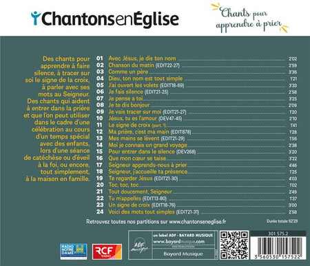 Chantons en Église - Chants pour apprendre à prier - Front Cover