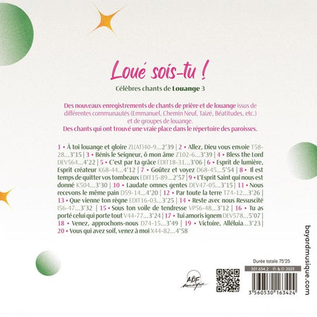 Loué sois-tu ! Volume 3 - Front Cover