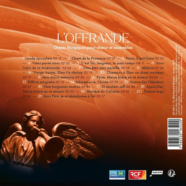 L'offrande, Volume 2 - Front Cover