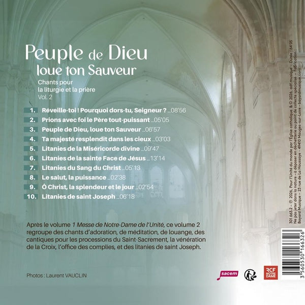 Peuple de Dieu, loue ton sauveur - Front Cover