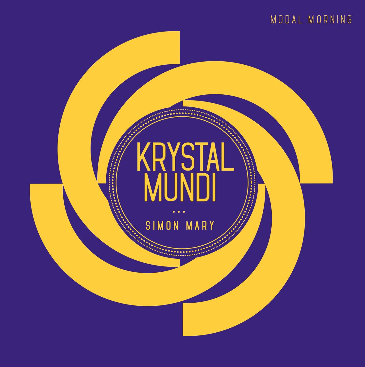 MODAL MORNING (vinyl) - Front Cover