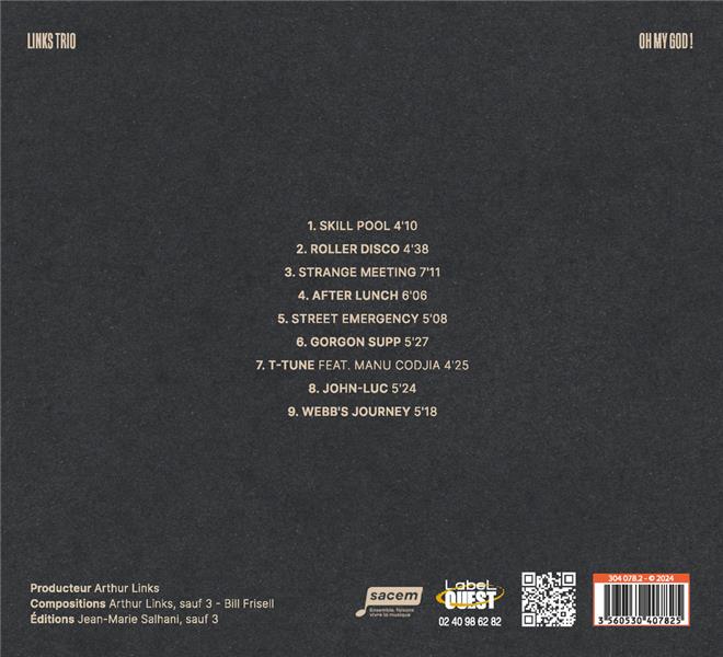 Oh My God ! - Front Cover