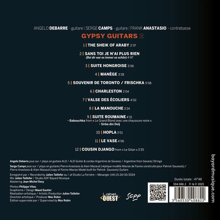 Gypsy Guitars Volume 2 - Front Cover