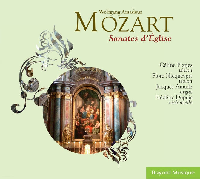 Wolfgang Amadeus Mozart - Sonates d'Église - Front Cover