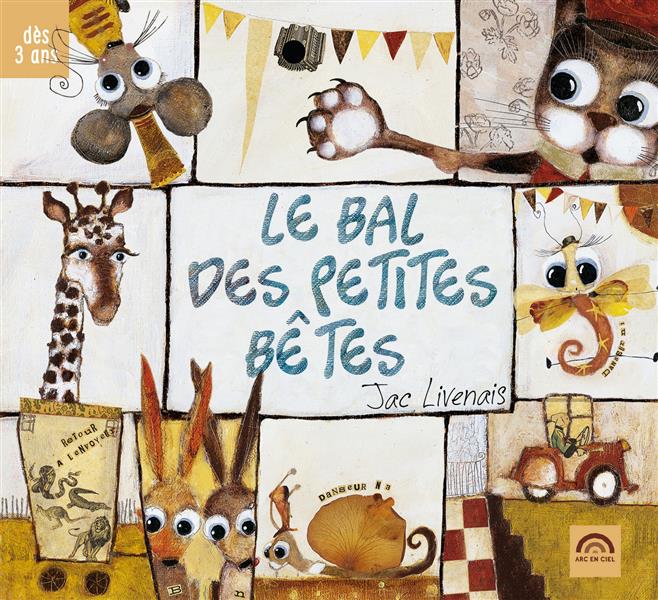 Le bal des petites bêtes - Front Cover