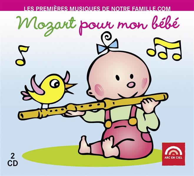 Mozart pour mon bébé - Front Cover
