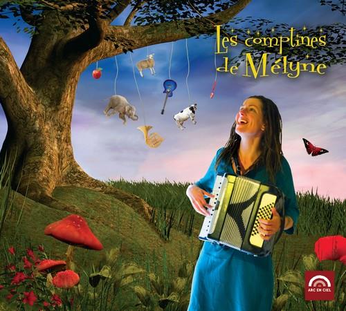 Les comptines de Mélyne - Front Cover