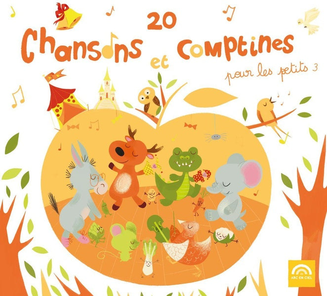 20 chansons et comptines pour les petits Volume 3 - Front Cover